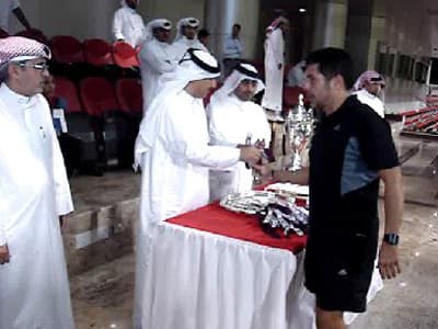 تتويج الفريق الأول في دوري الدرجة الثانية 2011/2012