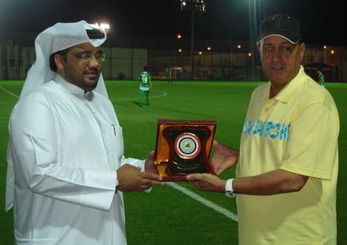 مباراة ودية مع منتخب الشباب العراقي 2011/2012